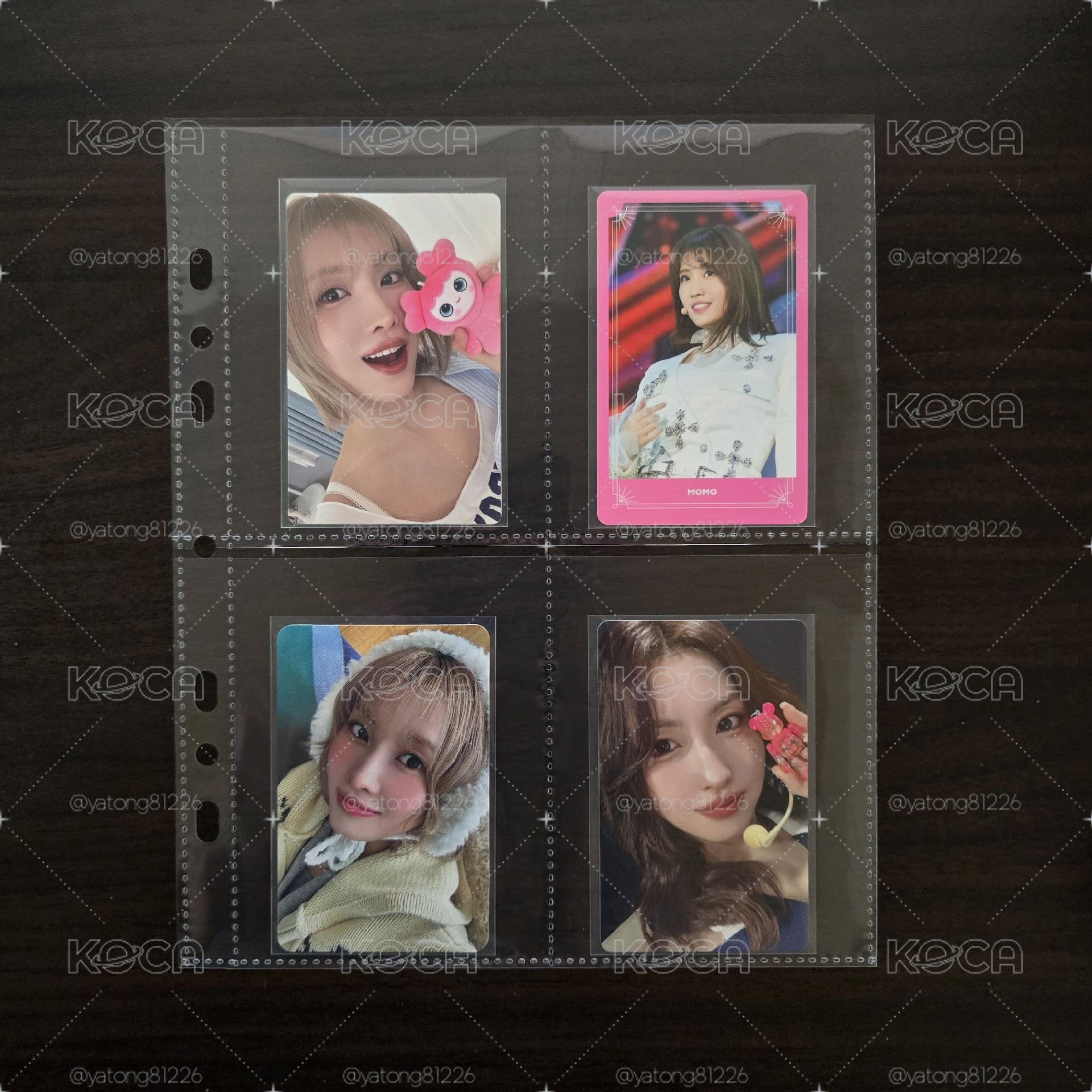 TWICE MOMO 會員禮卡小盤