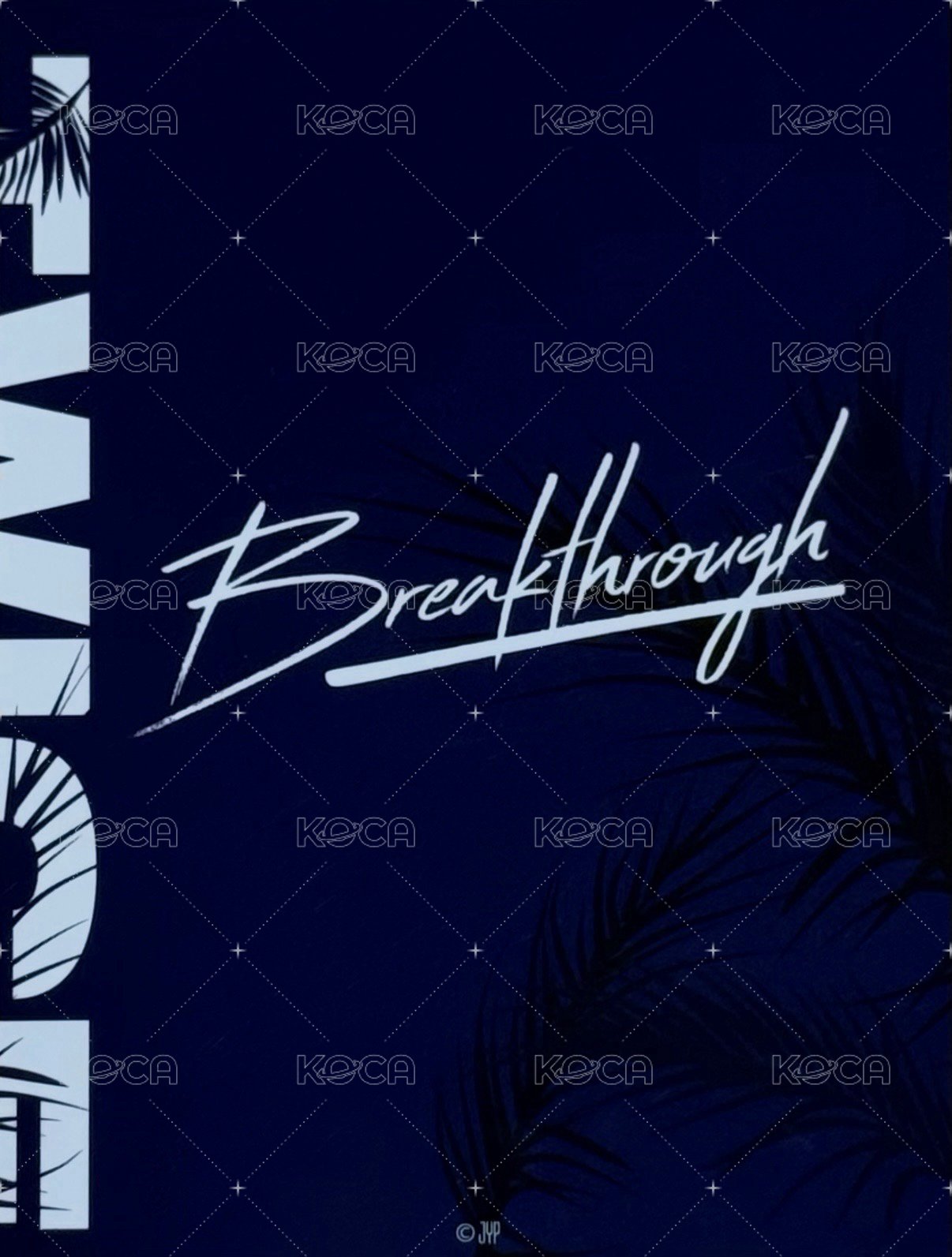 Breakthrough 明信片 大卡 背面