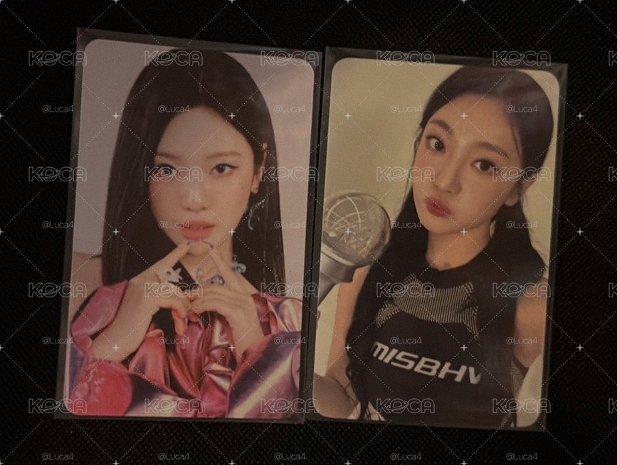 NINGNING 正規一隨機卡+一代手燈卡