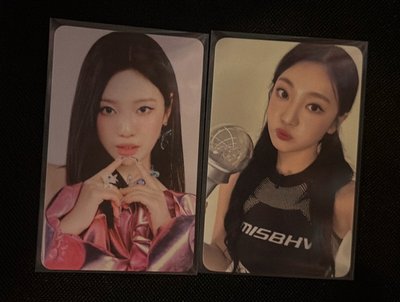 NINGNING 正規一隨機卡+一代手燈卡