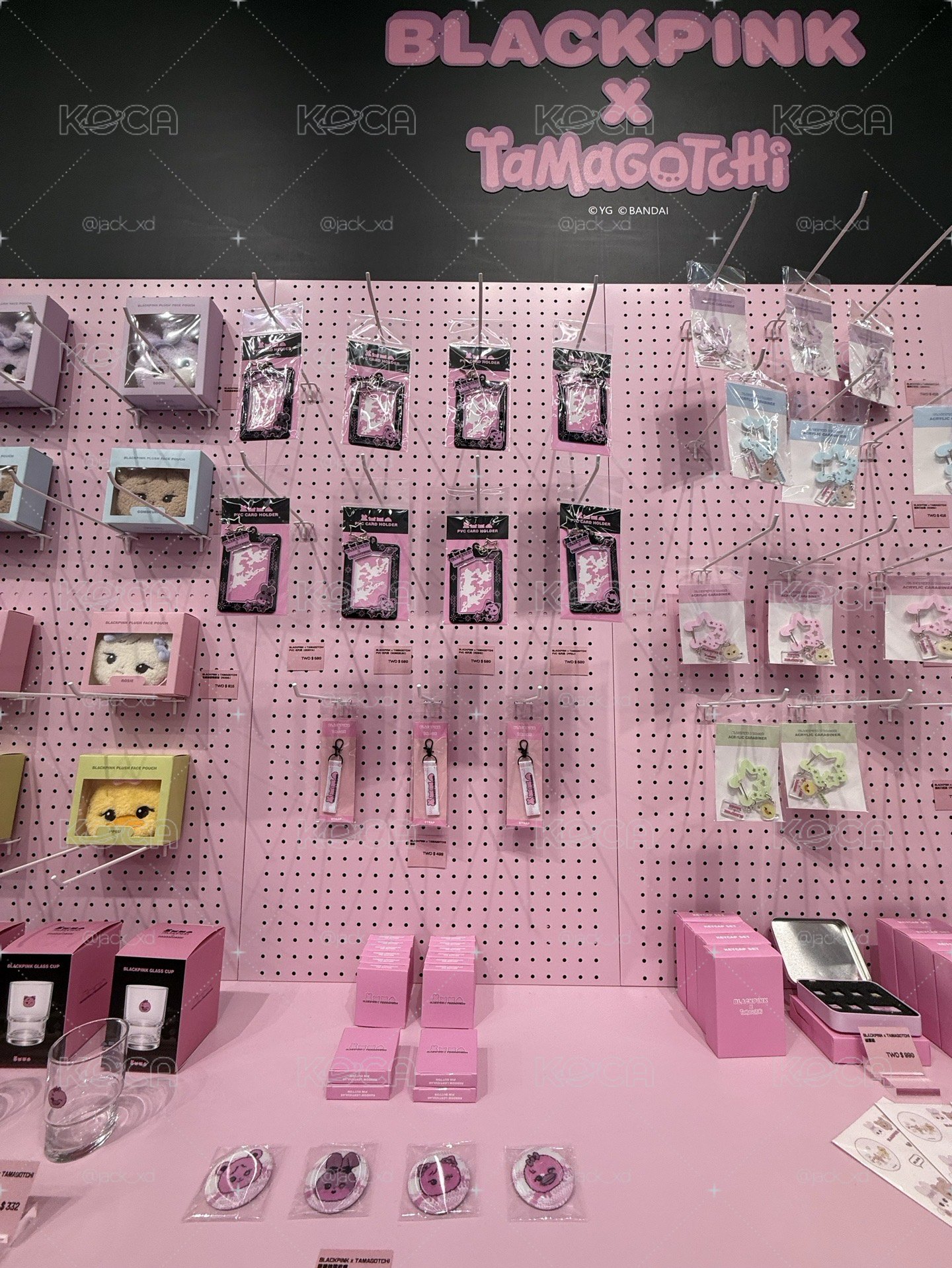 BLACKPINKxTAMAGOTCHI聯名 台北快閃