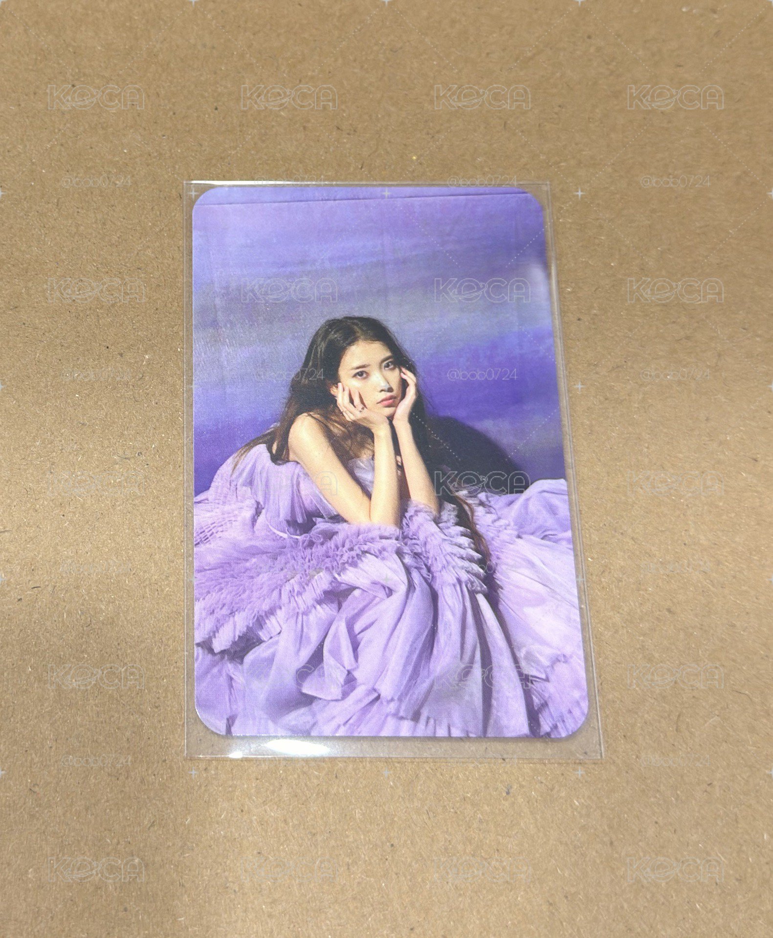 iu mk簽售+代言卡