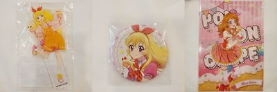 アイカツ 偶像學園 可麗餅系列 立牌 徽章 資料夾