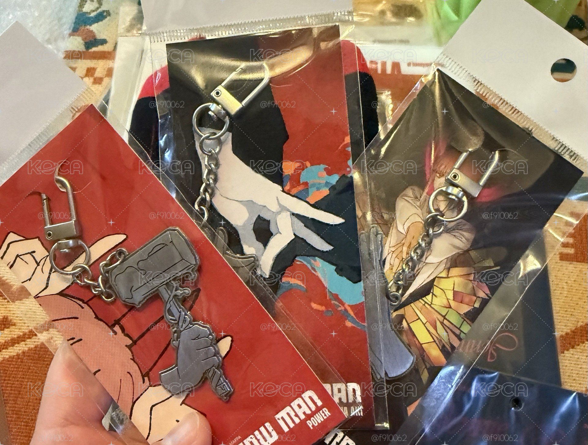 MAPPA✖️SMG 韓國展 金屬鑰匙圈吊飾