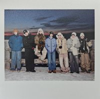 藍冰 明信片 團寬幅