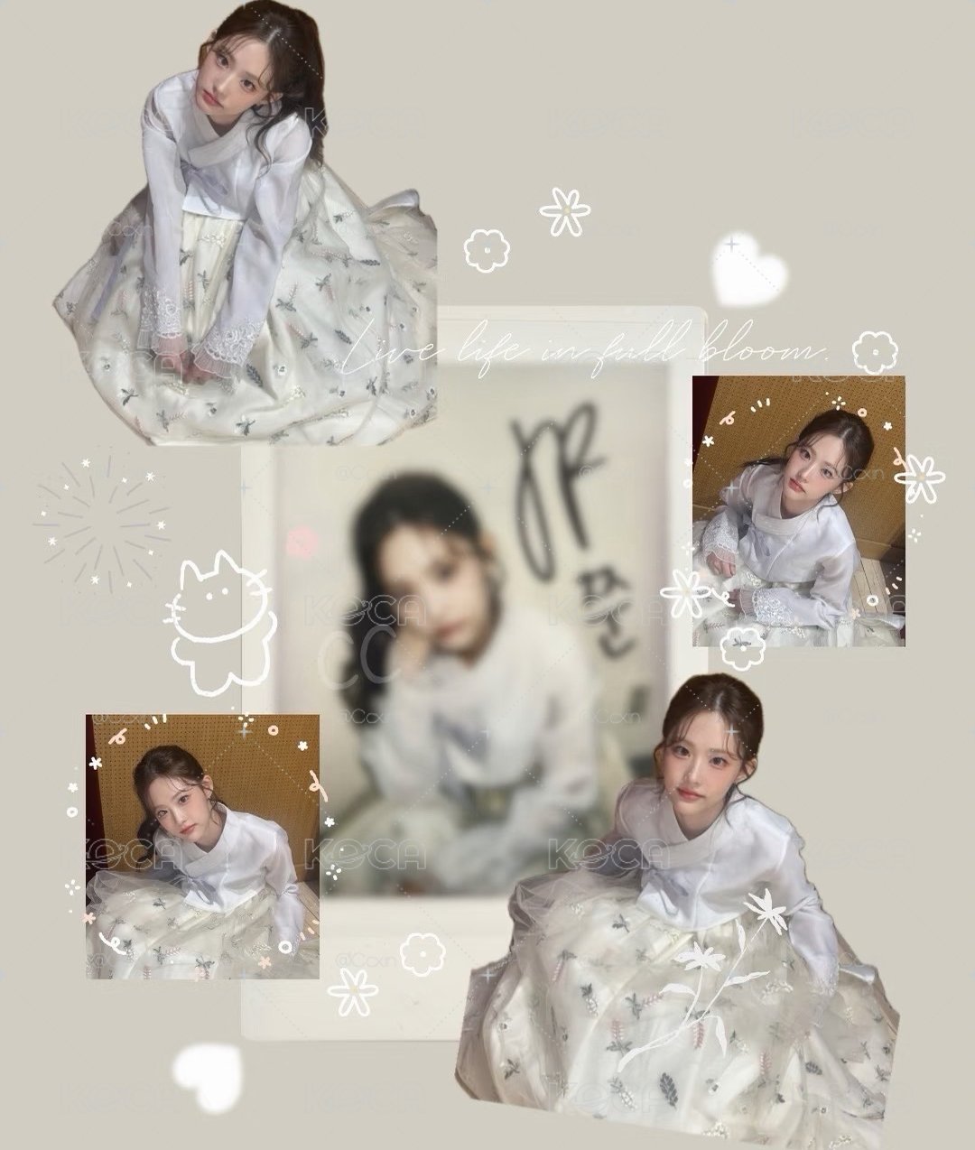 Joonie 韓服未公開拍立得