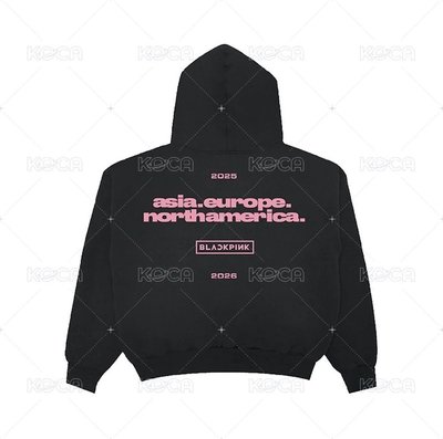 BLACKPINK 三巡帽T (號碼S）