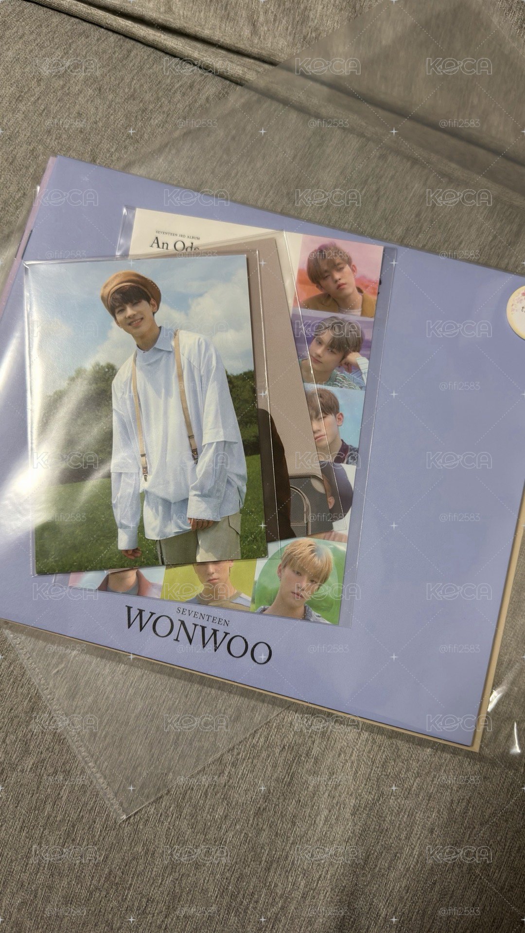 An Ode Wonwoo整套