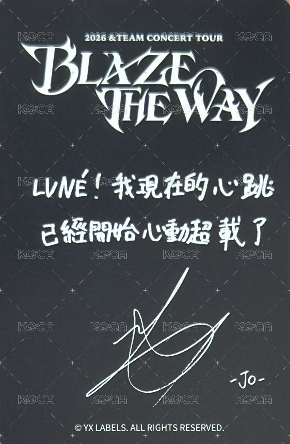 BTW 台北 會員禮卡  背面
