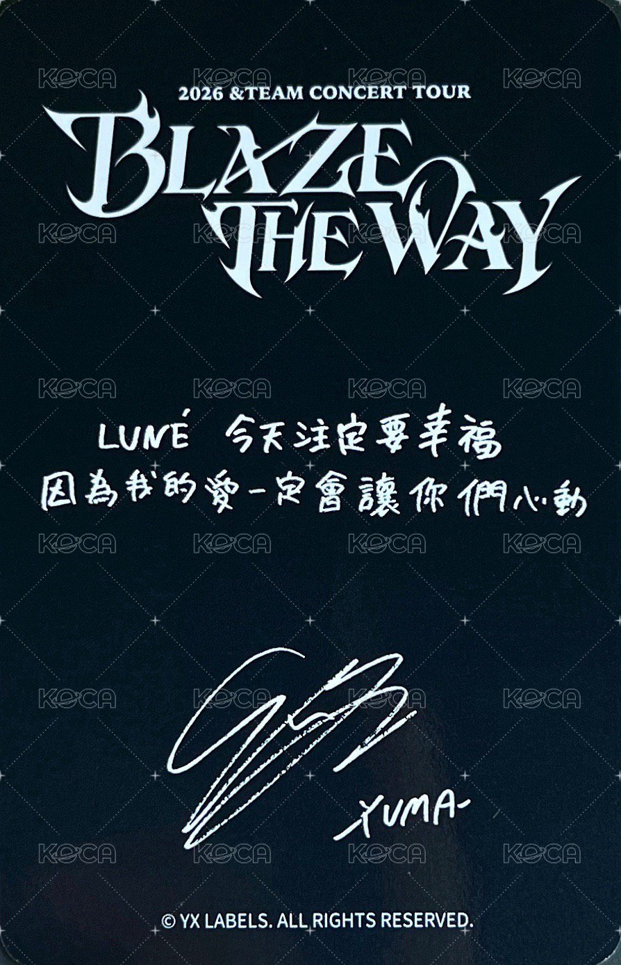 BTW 台北 會員禮卡  背面