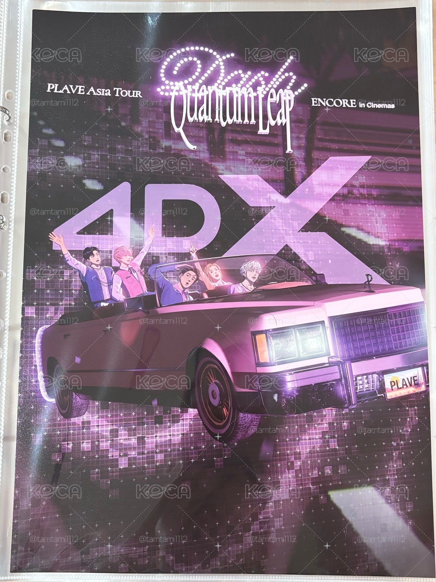 PLAVE 安可場電影海報 4DX版