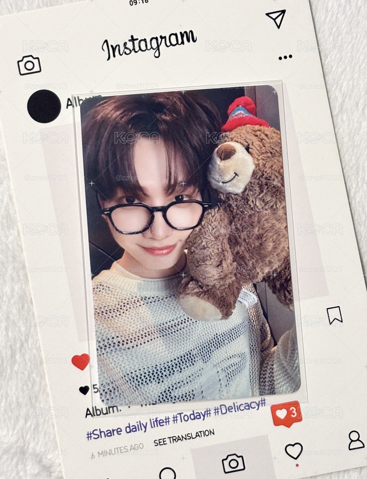 ✝️宰鉉 抱小熊🐻