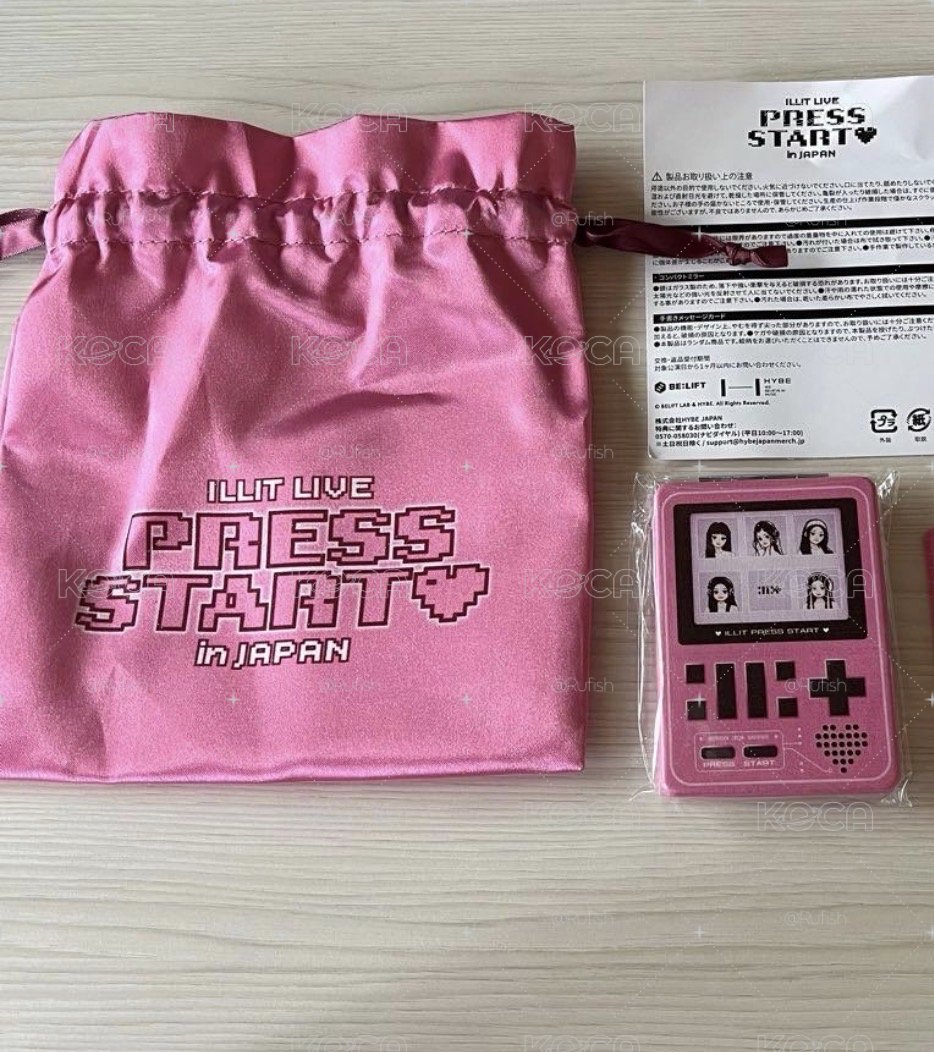 非現 ILLIT LIVE 'PRESS START︎︎' in JAPAN' VIP 周邊