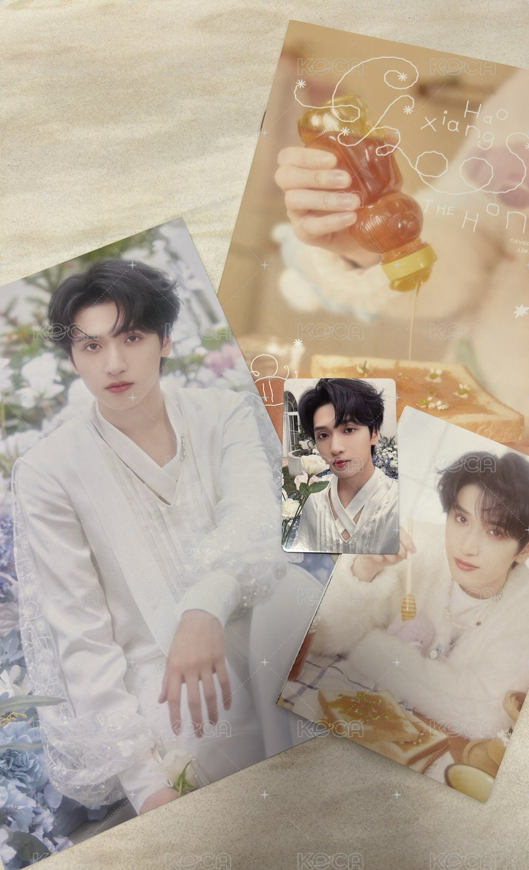 六週年「嚴」PB+海報+明信片+拿花單人卡