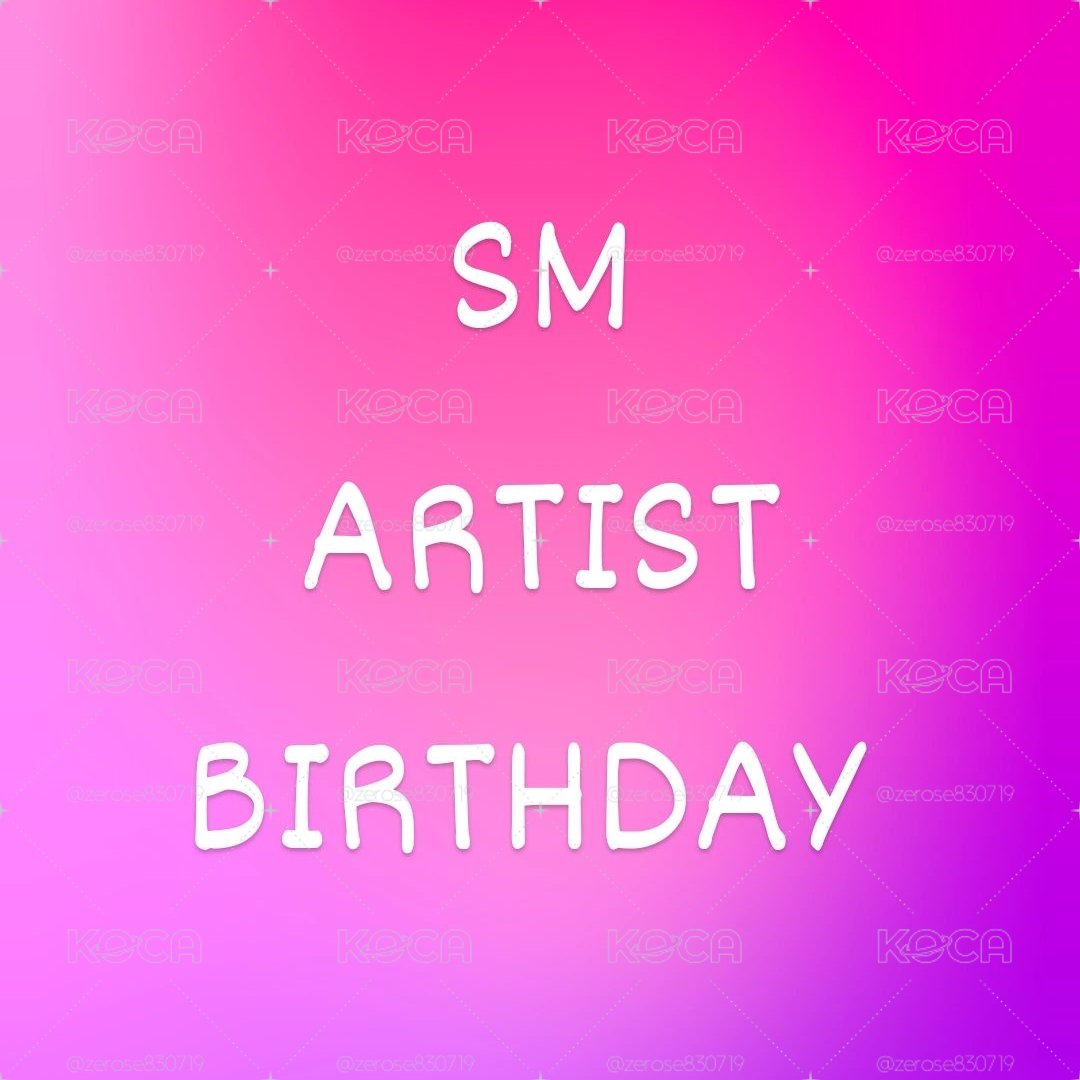 SM ARTIST BIRTHDAY 壓克力蛋糕盒/鉤織蛋糕吊飾