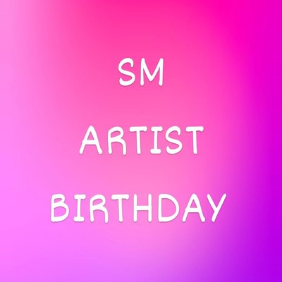 SM ARTIST BIRTHDAY 壓克力蛋糕盒/鉤織蛋糕吊飾