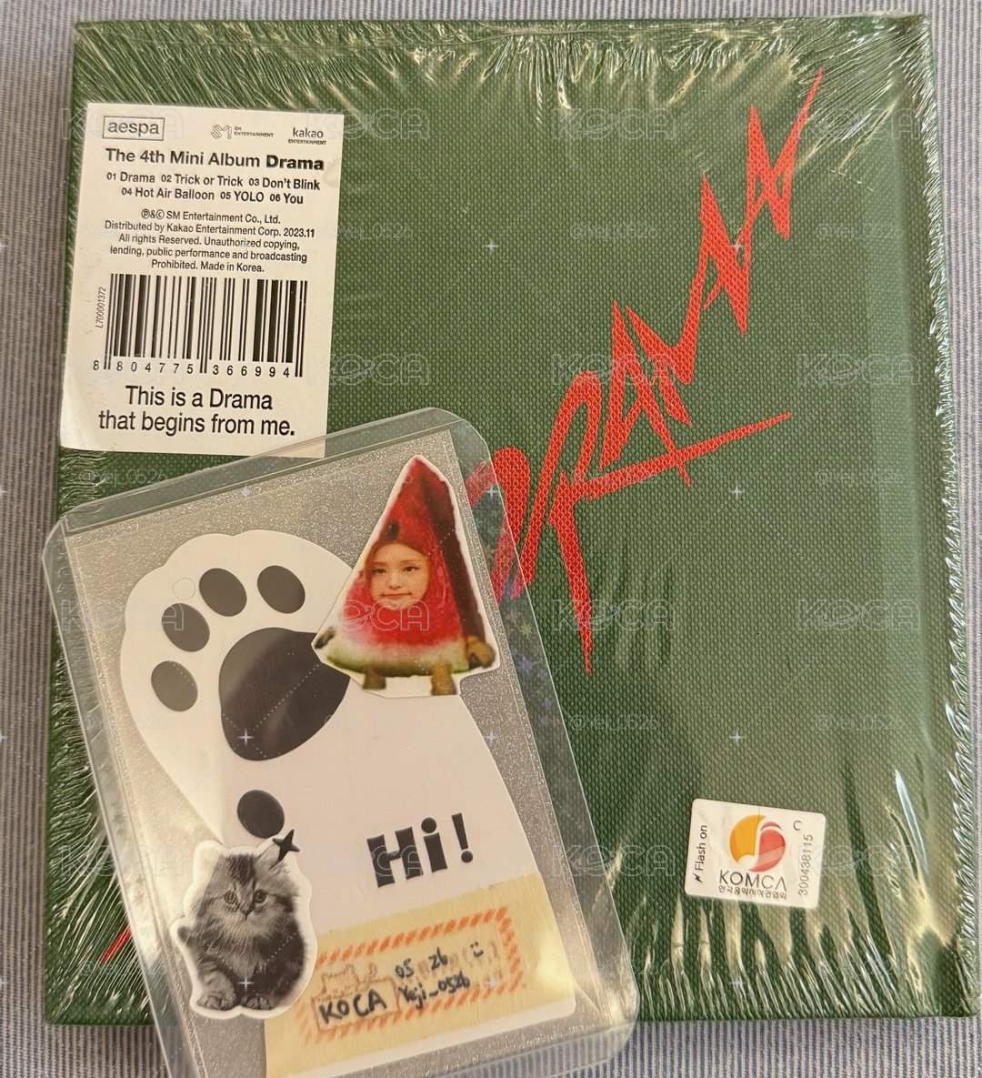 💚吉抓馬全新未拆專 韓國線下購入含所有仿為貼☑️不綁直出