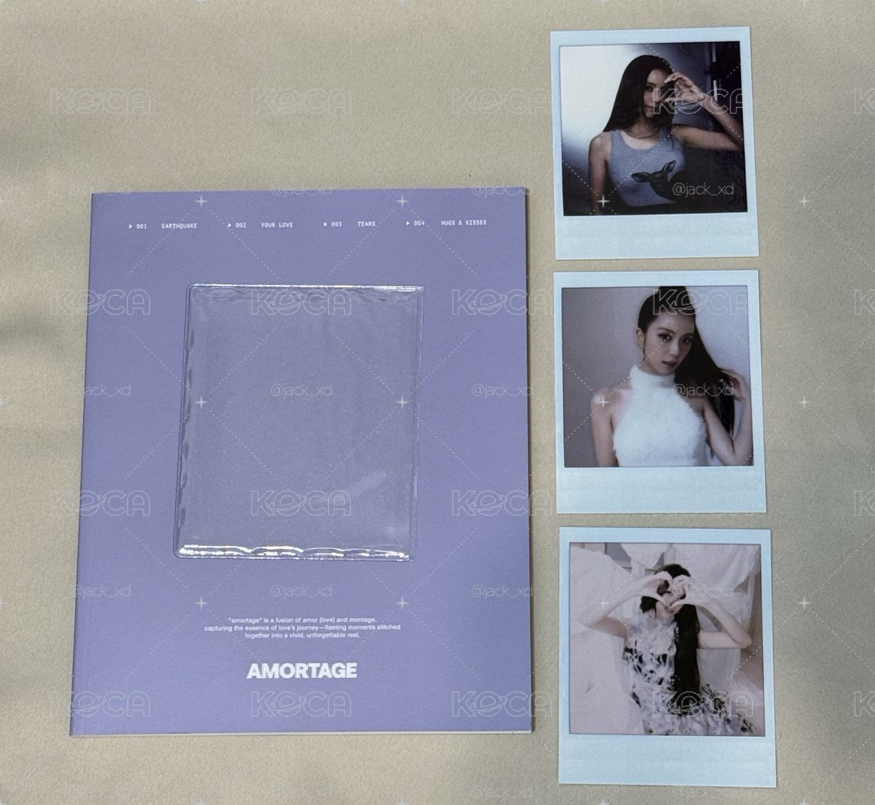 jisoo 拍立得 
