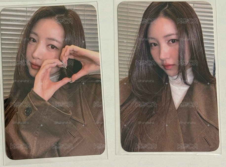 Gfriend Yuju小卡 Sowon小卡