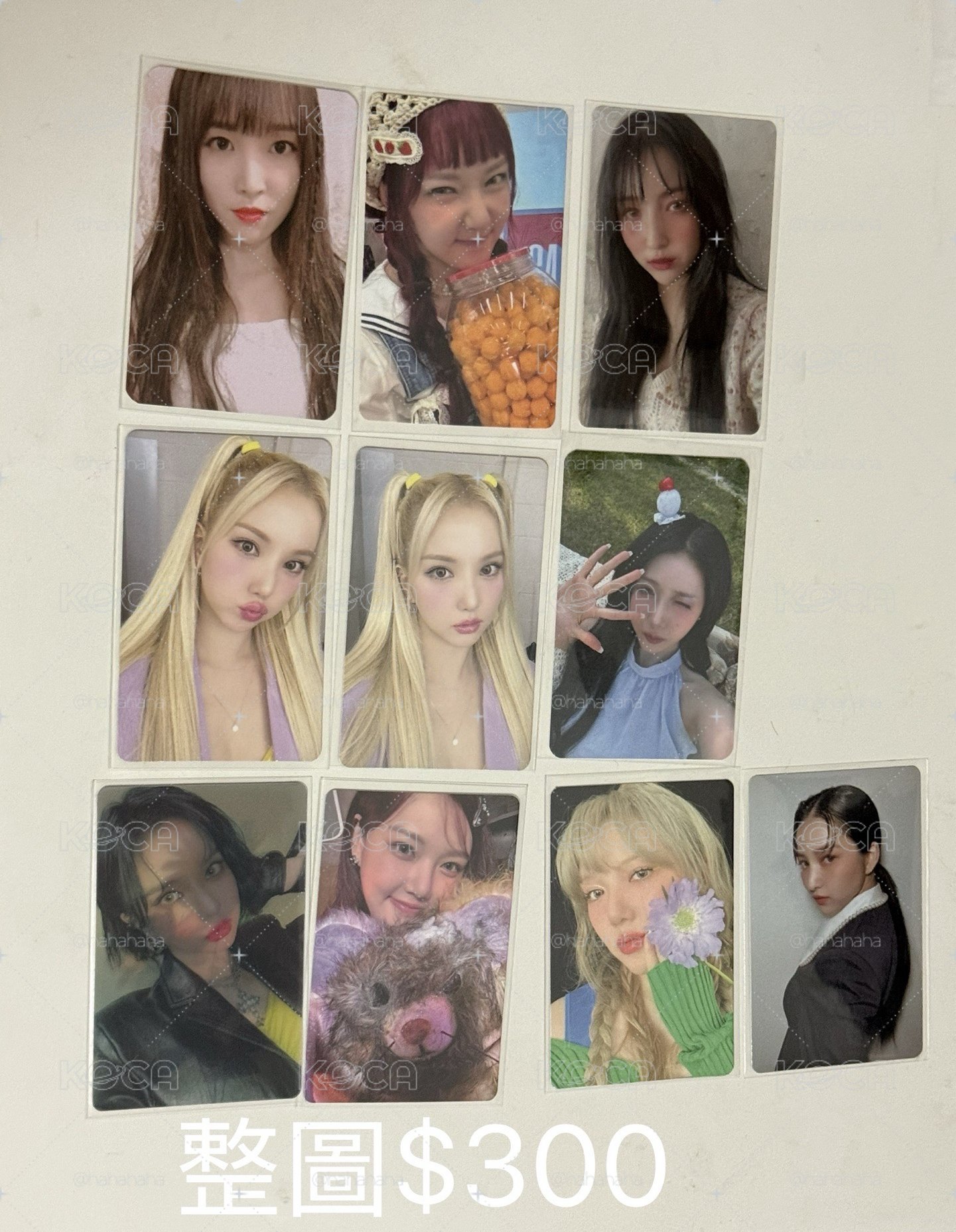 Gfriend SinB Sowon Yerin Yuju Eunha 小卡