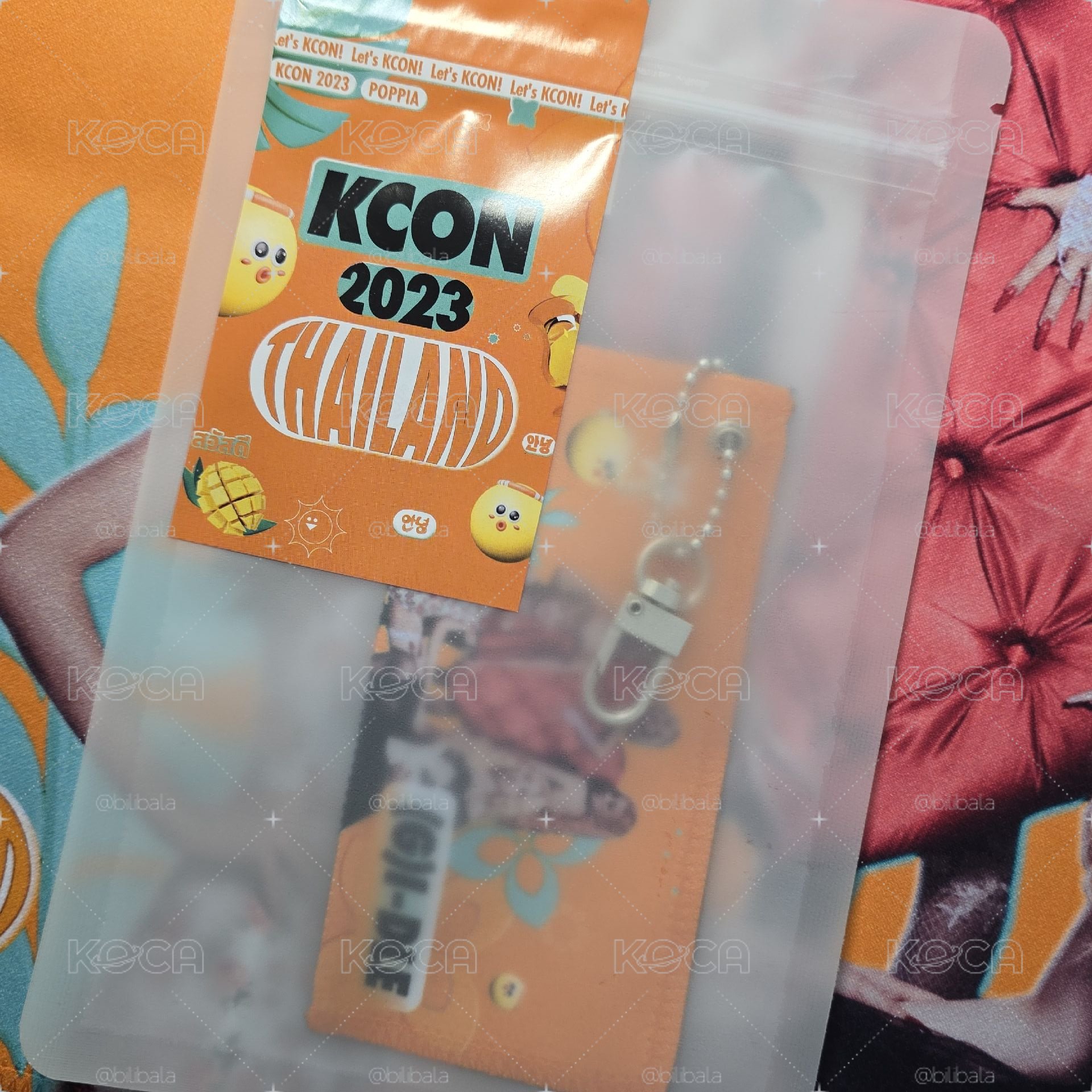 2023kcon 手幅+鑰匙圈