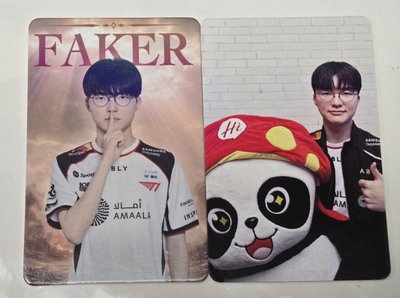 Faker 海底撈小卡兩張