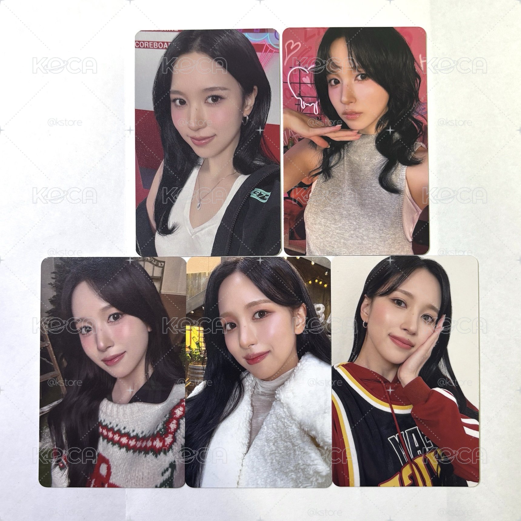 MINA 滿額卡五張
