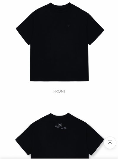 日本飯咪 YAKUSOKU 黑色短袖L號