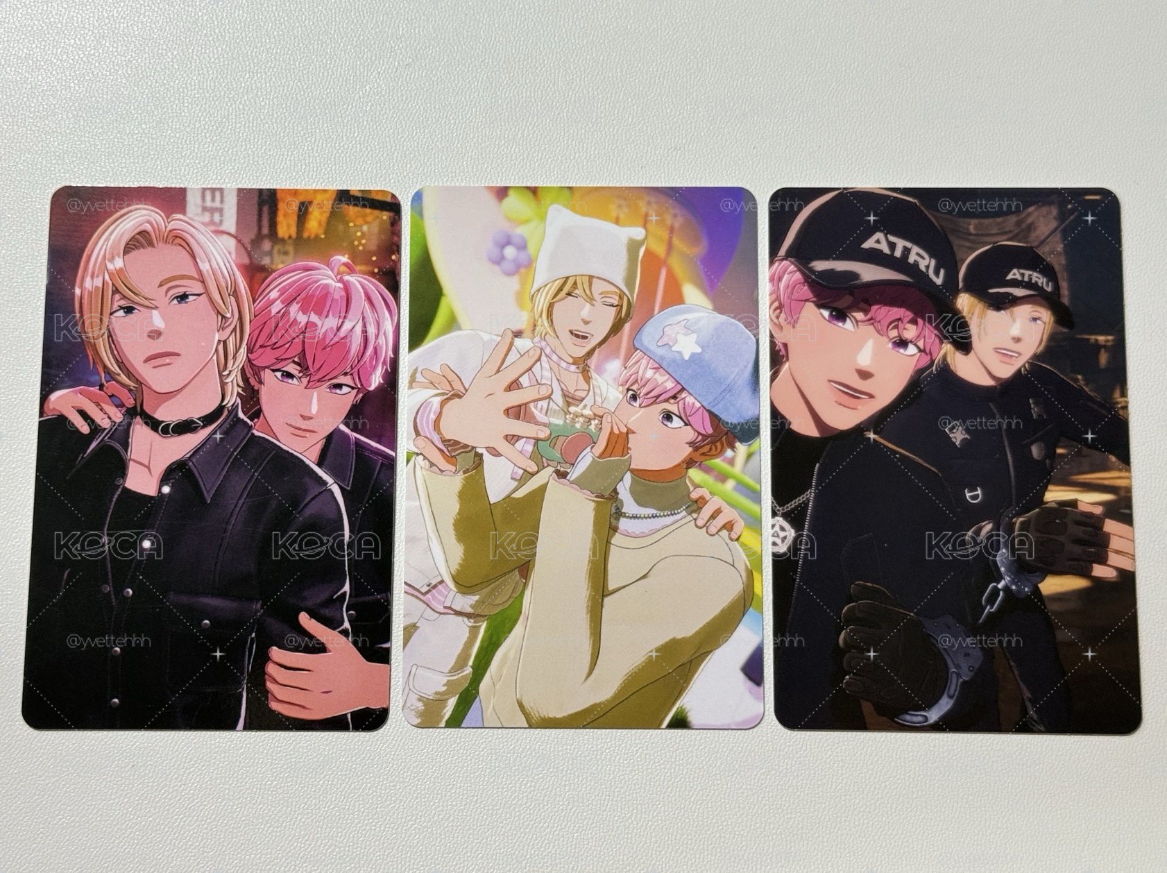 PLAVE 漂亮賴💜💗雙人卡3張