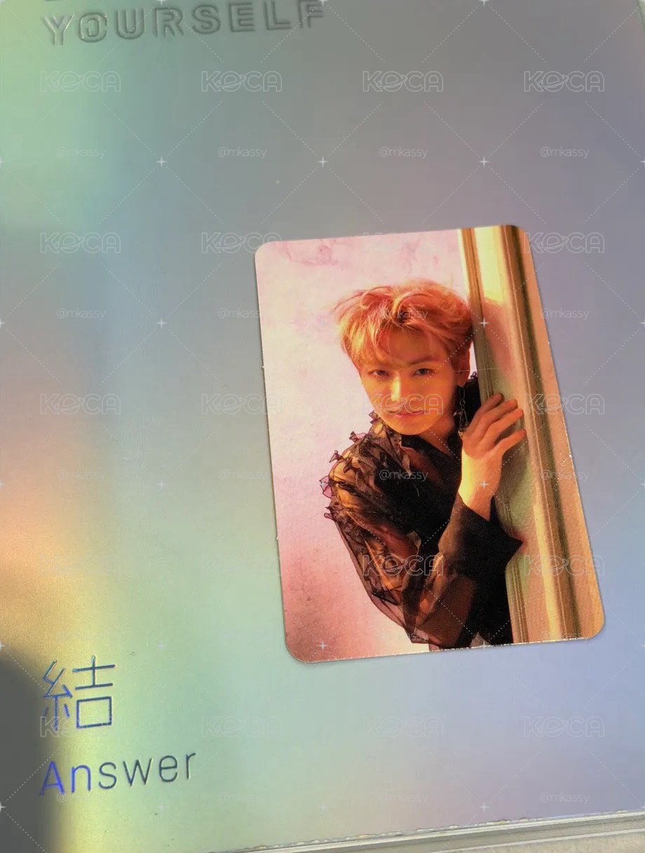 含專輯 Jungkook 結 躲貓貓卡
