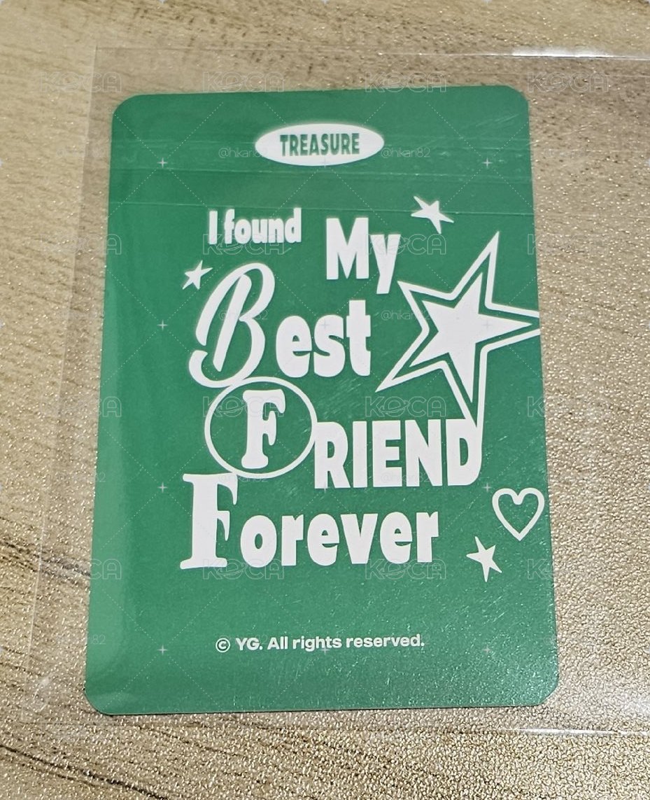 TREASURE BEST FRIEND FOREVER 🐨 