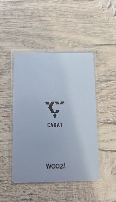 Seventeen 9週年會員卡 Woozi