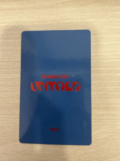 成訓 正二專輯卡