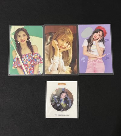 娜璉 小卡周邊組合 TWICEZINE JEJU 2018年曆 小卡 WIL 刮刮卡 十週年專貼紙