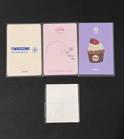 娜璉 小卡周邊組合 TWICEZINE JEJU 2018年曆 小卡 WIL 刮刮卡 十週年專貼紙