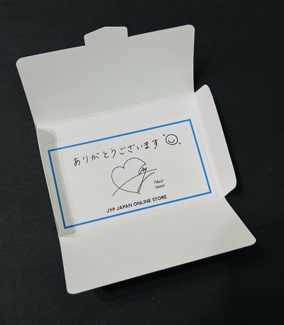 JYP JAPAN 線上商店滿額感謝卡