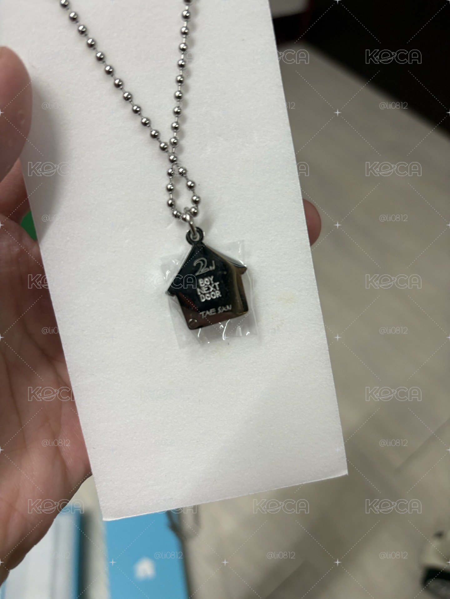 泰山二週年項鍊（無小卡