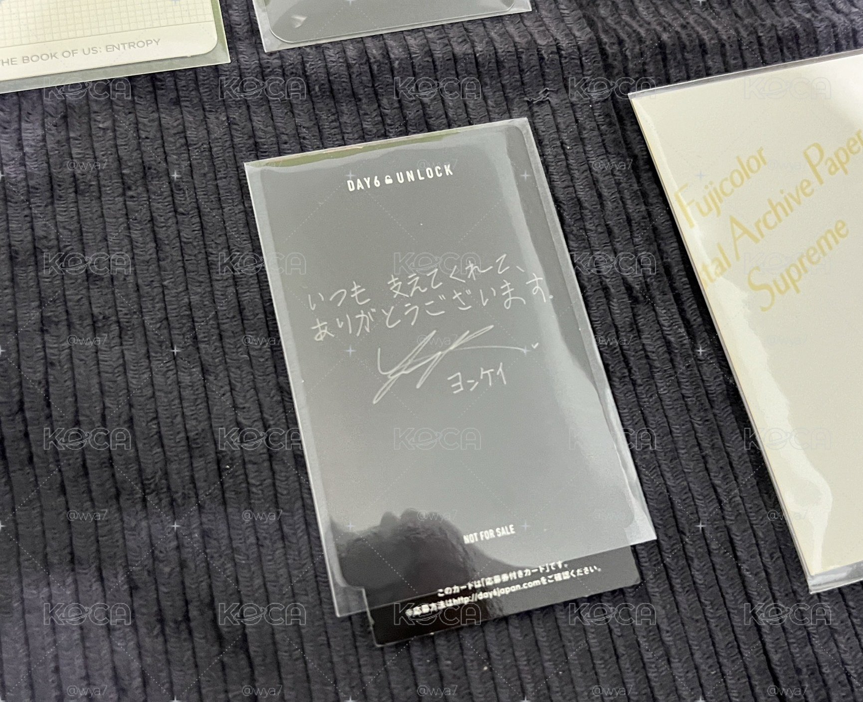 Day6 古早盤 早期周邊 小卡 二期會員禮 明信片 專卡 預購禮卡組 日專卡 相紙