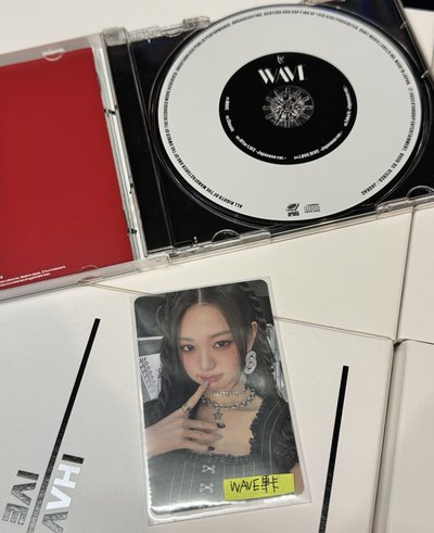 稀有 WAVE 會員限定全專 員瑛封面，加特卡盤