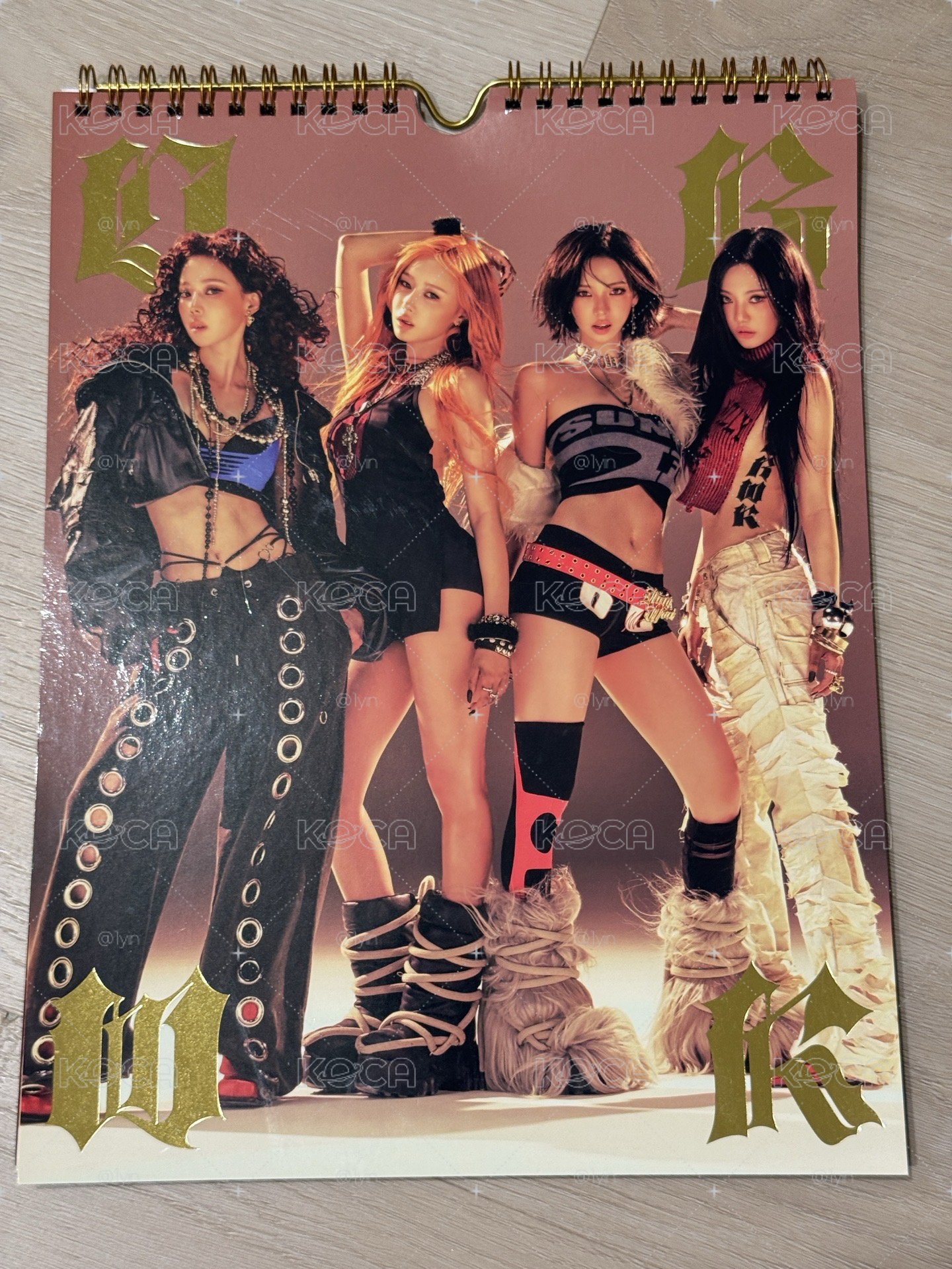 dirty work 月曆專