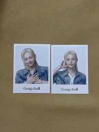 貢茶代言卡一套
