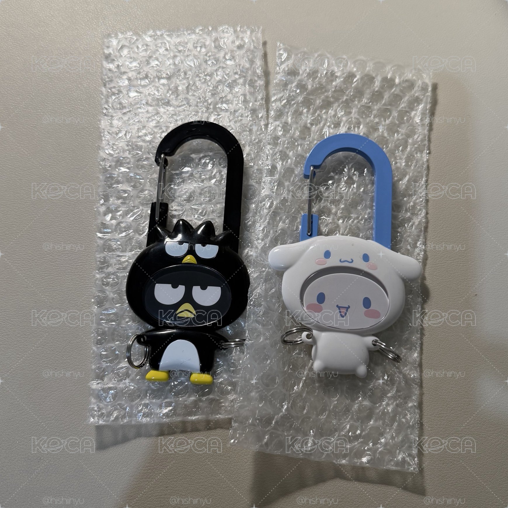 三麗鷗 換臉登山扣