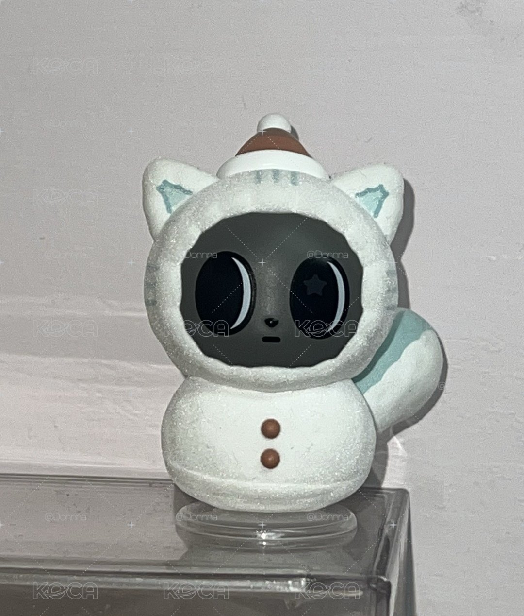 雪人松喵公仔