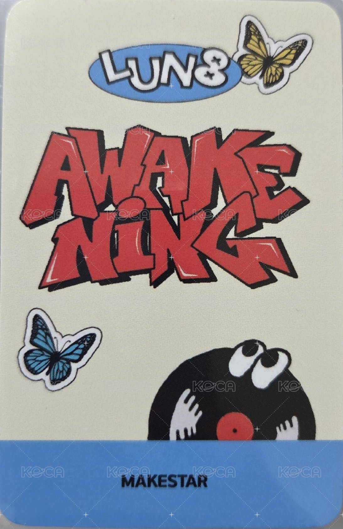 AWAKENING ms 特典卡  背面