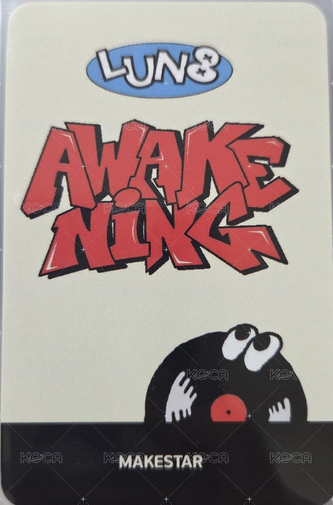 AWAKENING ms 簽售卡  背面