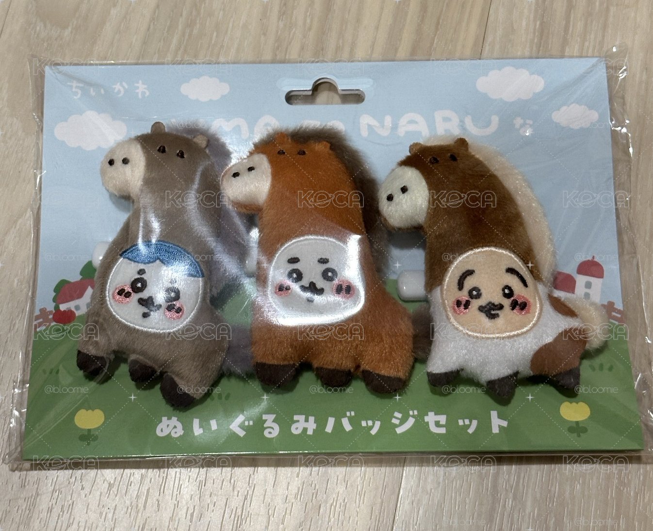 現貨/三小隻馬年別針