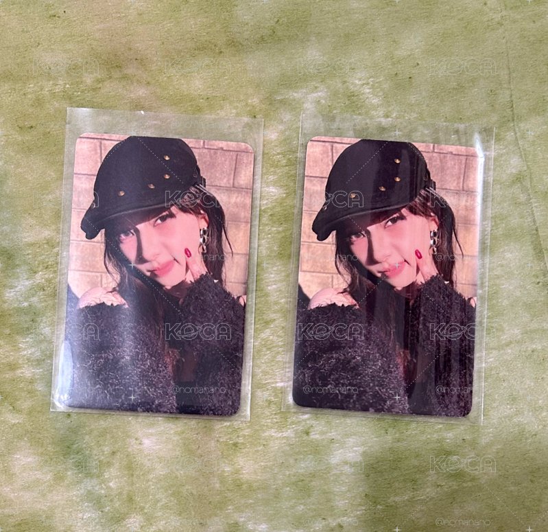 Karina💙2025 SMT 三十週年 AM特典卡