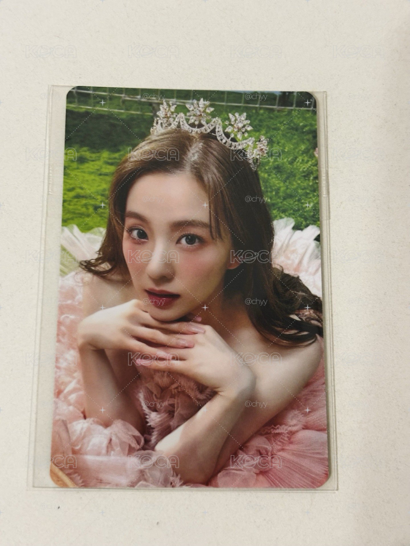 FMR IRENE mumo 特典卡 