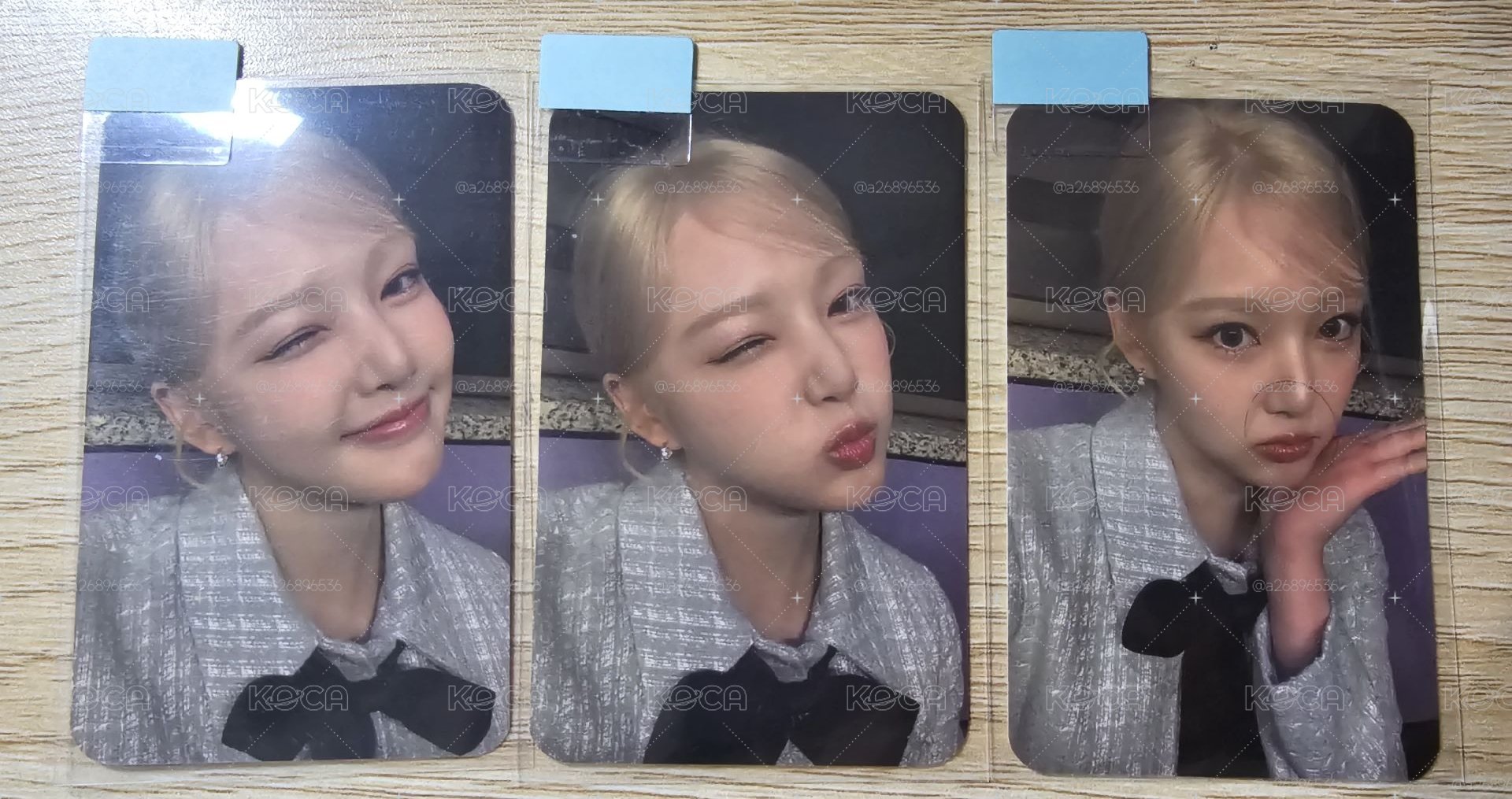 Gfriend Yerin 台灣特典 中文卡背