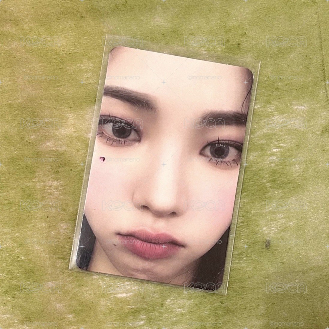 Karina💙Girls專卡 懟臉柚